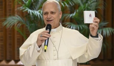 Pope Leo says he will hold consistories with the College of Cardinals every year