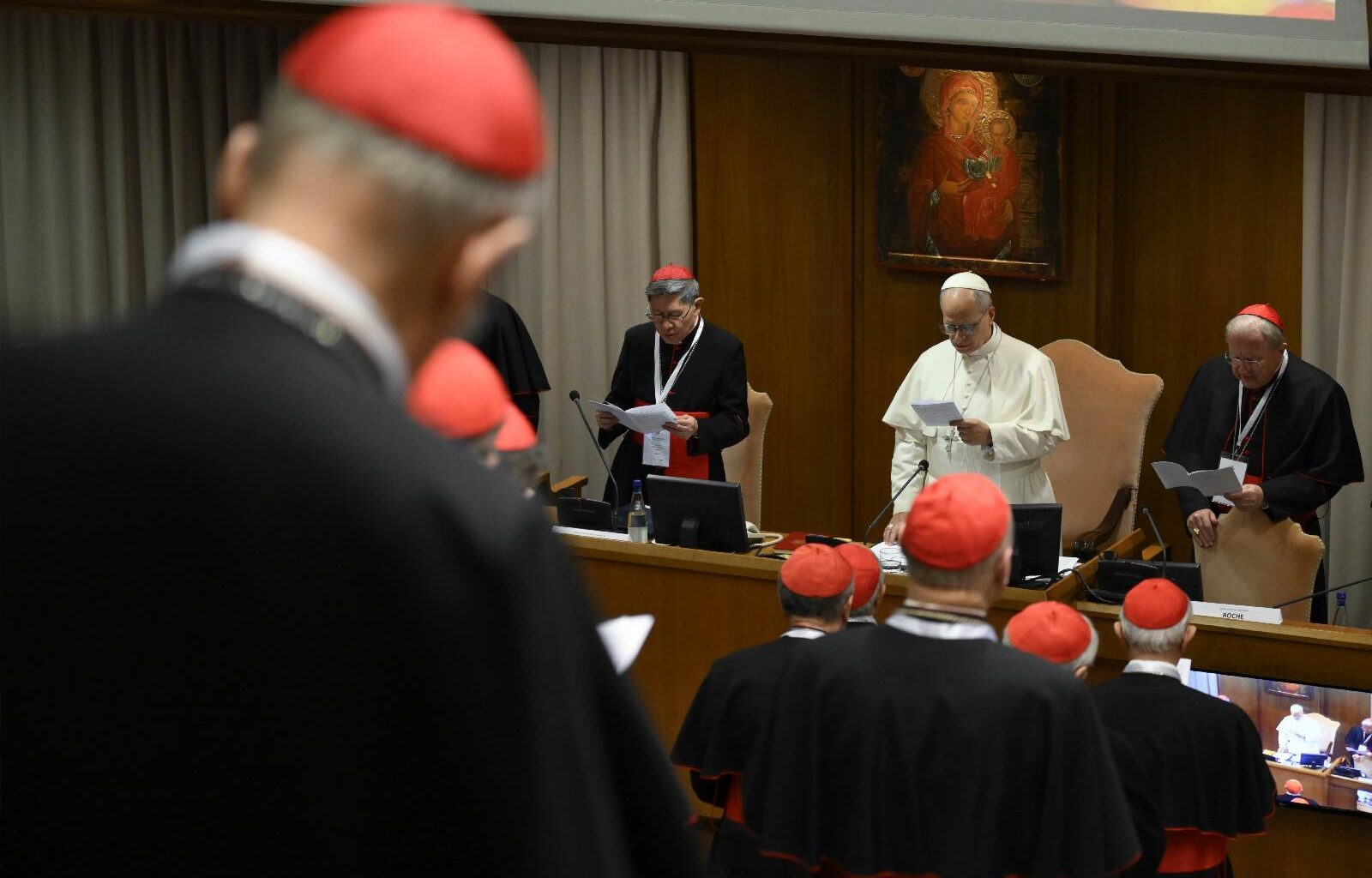 Cardinals leave consistory with a clear vision from pontiff: ‘A Church that cares’