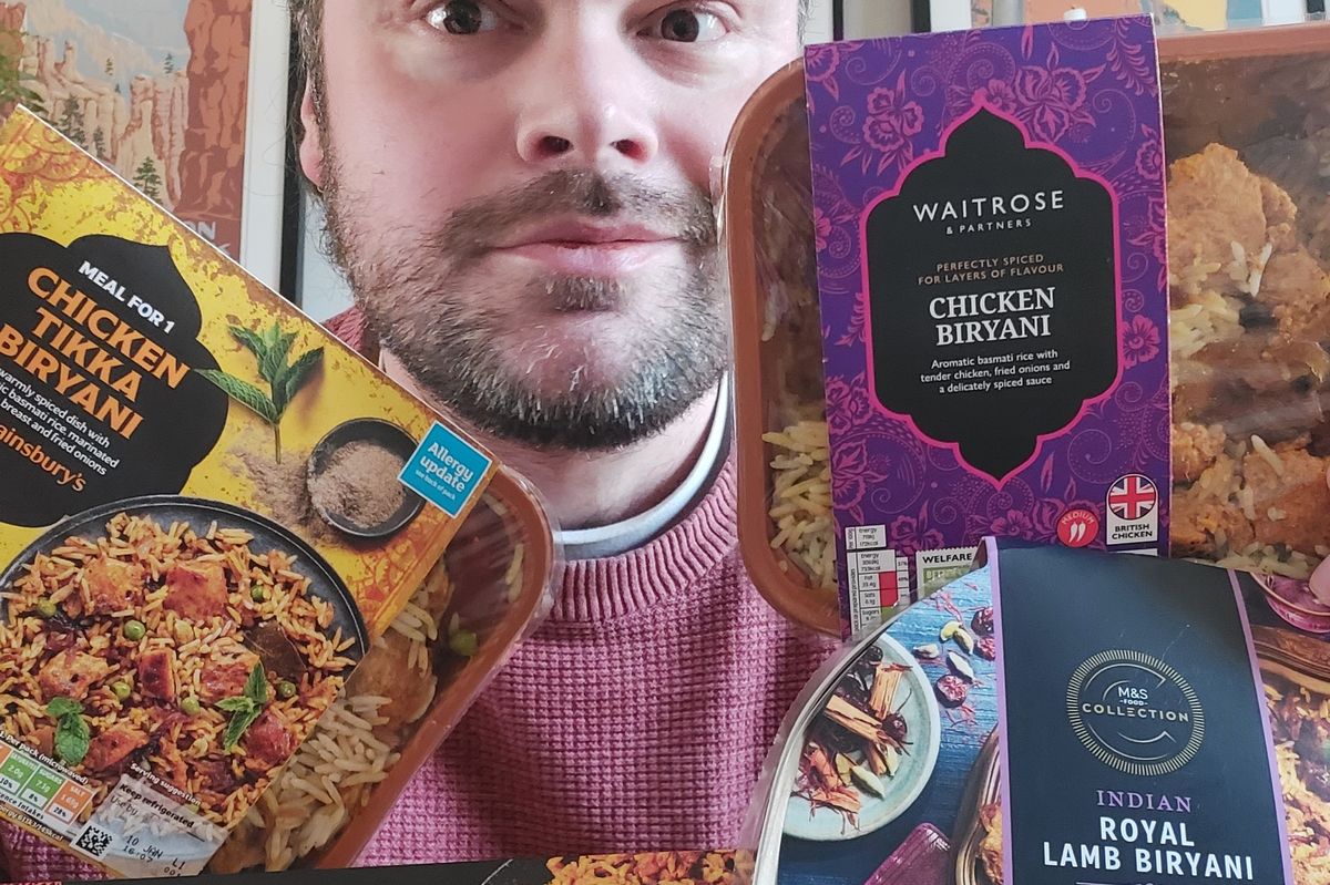 Stewart Carr tries ready meals from Sainsbury's, Iceland, Waitrose and M&S