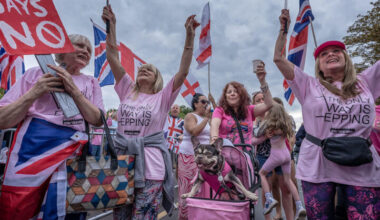 The march of the Pink Ladies