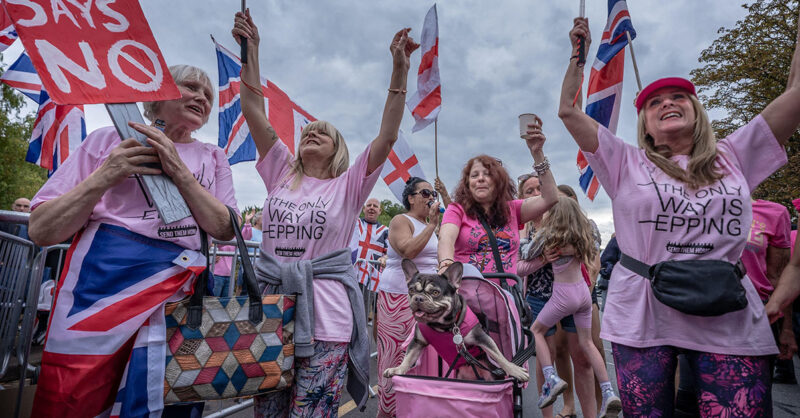 The march of the Pink Ladies