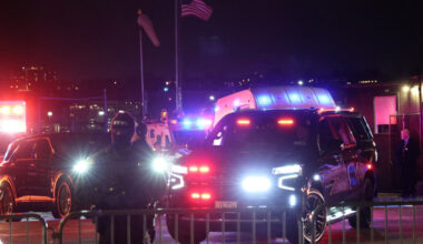 A motorcade carrying Venezuelan President Nicolas Maduro leaves the Westside Heliport on Jan. 3, 2026, in New York, the United States. Maduro, who was captured by US forces in Caracas, arrived in New York on Saturday evening. Maduro was seen surrounded by FBI agents as he descended the boarding stairs of a US government plane at a state National Guard facility, and was slowly escorted along the tarmac.