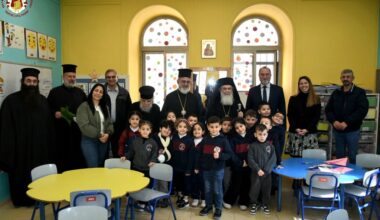 INAUGURATION OF THE RENOVATED KINDERGARTEN BUILDING - Jerusalem Patriarchate
