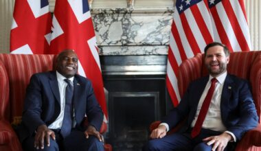 David Lammy to hold talks with JD Vance as Greenland threat grows