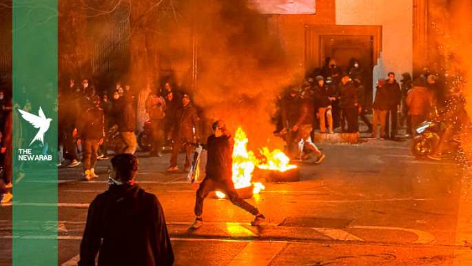 How many people were killed in the latest Iran uprising?