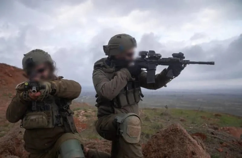 Soldiers of the Hashmonaim Brigade complete first operational activity in southern Syria, January 1, 2026. (credit: IDF SPOKESPERSON'S UNIT)