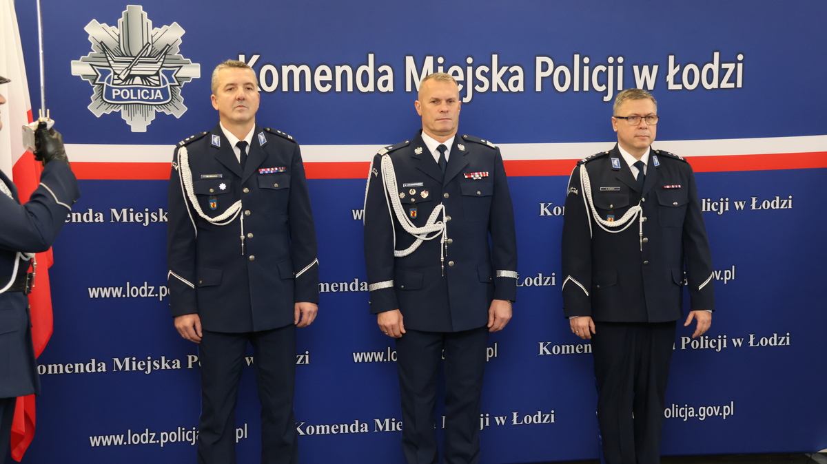 Powierzenie obowiązków na stanowisku Komendanta Miejskiego Policji w Łodzi - Aktualności