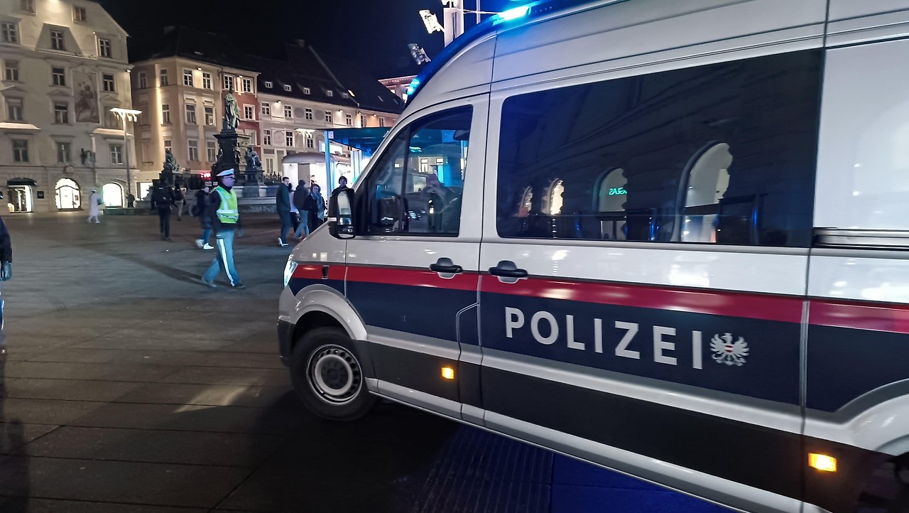 Demo gegen den 70. Akademikerball in Graz