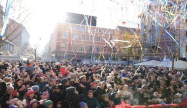 PHOTOS: Croatian cities welcome New Year with midday traditional celebrations