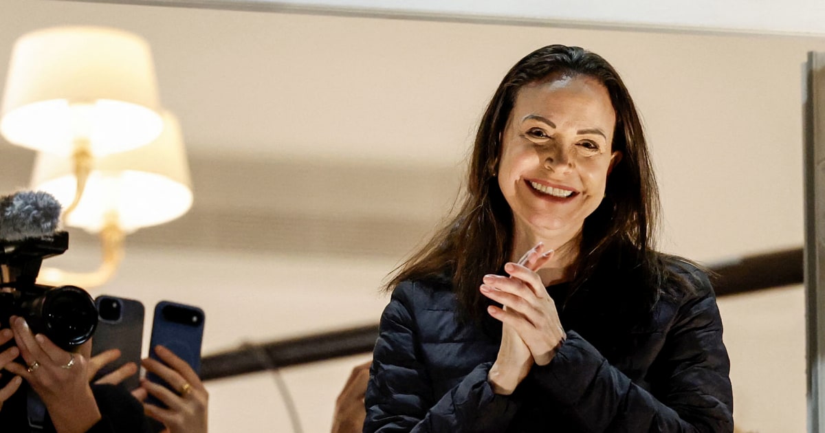 Trump says he plans to meet with María Corina Machado next week