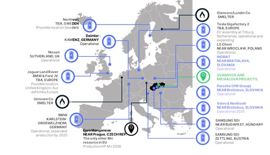 Nuclear Vision to Acquire Manganese Carbonate Projects in Slovakia's "Battery Belt"