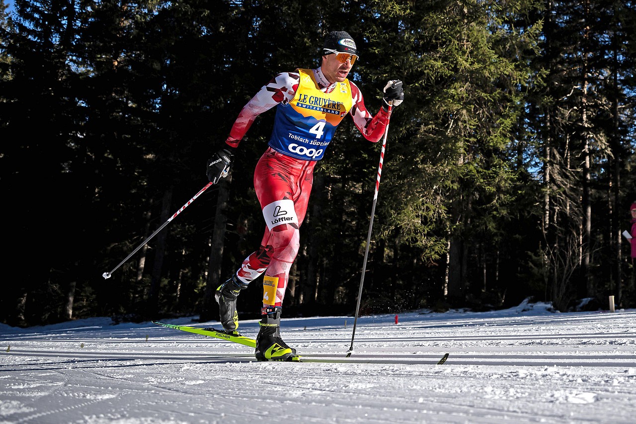 der österreichische Langläufer Benjamin Moser 
