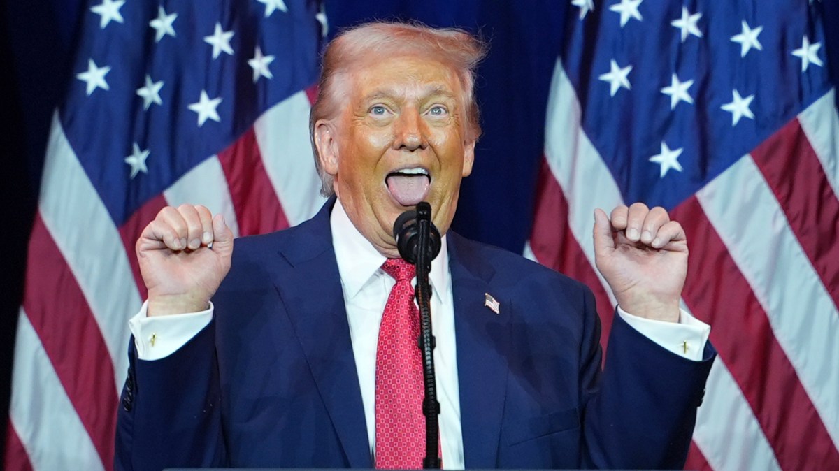 US president says Maduro tried to imitate his dance