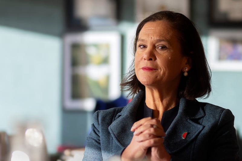 Mary Lou McDonald: 'My true ambition is government beyond Fianna Fáil and Fine Gael. That’s what I want.' Photograph: Chris Maddaloni
