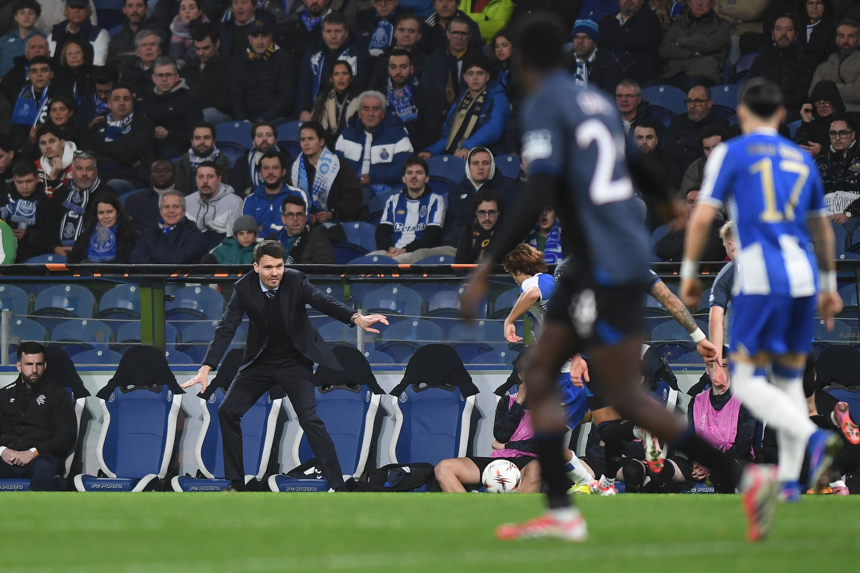 Danny Rohl, treinador do Rangers.  Foto: Rogério Ferreira/Kapta+