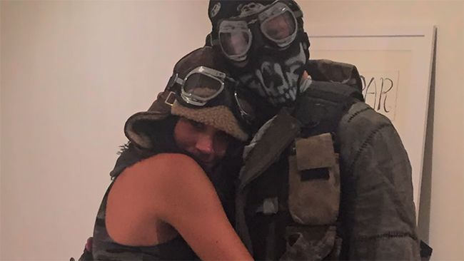 Prince Harry and Meghan Markle pictured in 2016, before their relationship was made public.