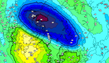 Polarwirbel gestört: Droht der Schweiz ein Wetterumschwung?
