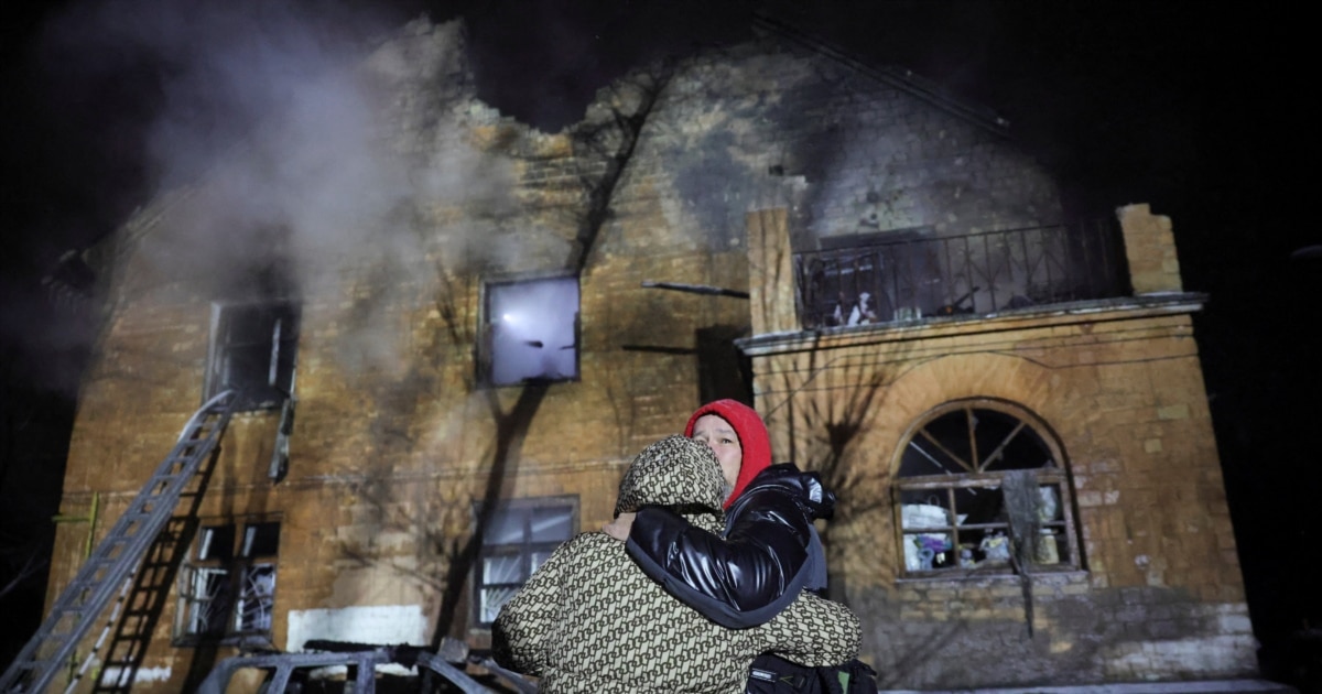 Russian Overnight Strikes Kill At Least 4 In Kyiv, Hit Critical Infrastructure Across Ukraine