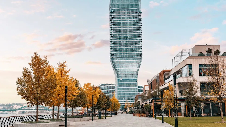 Explore Belgrade's skyline with Kula tower, a popular architectural landmark in Serbia's capital.