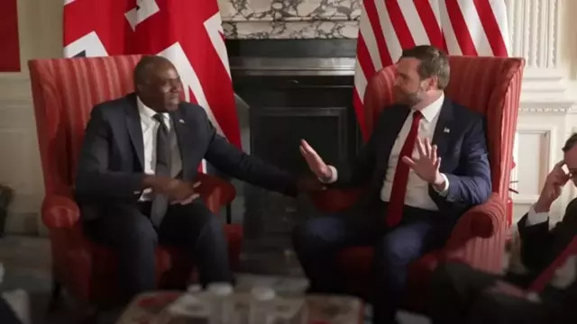 Lammy says Vance agrees that sexualised AI images on X are ‘despicable’