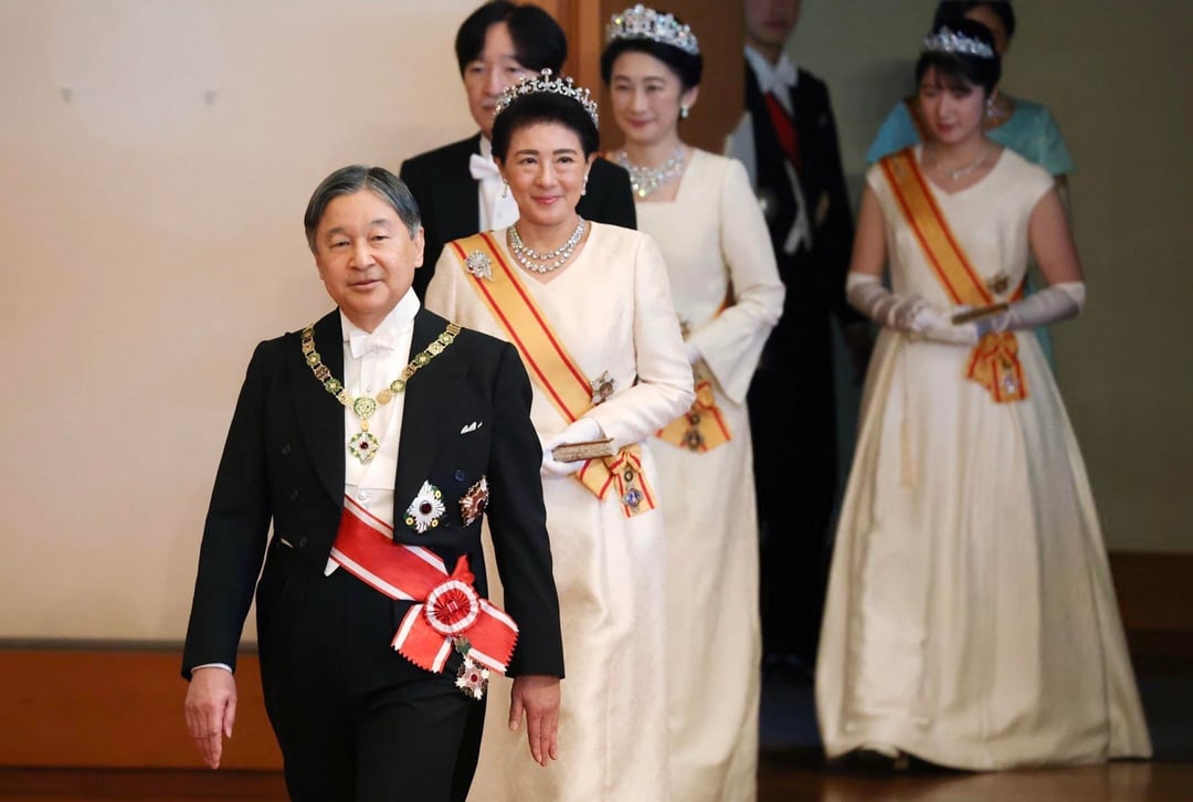 Japanese royals attend annual New Year’s reception