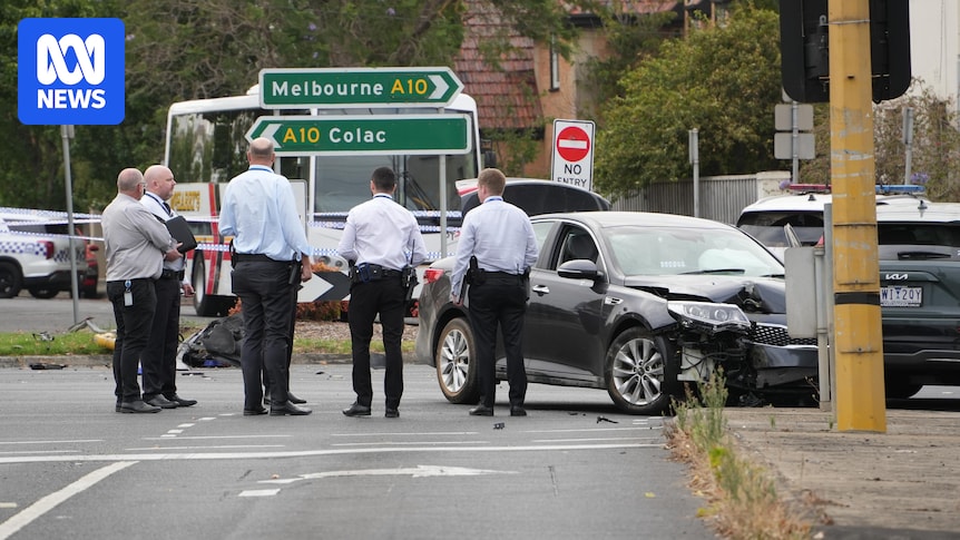 Two arrested after allegedly stolen vehicle is driven at police in Geelong