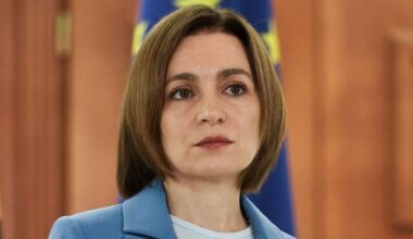 Moldova’s President Sandu says she would vote to join Romania