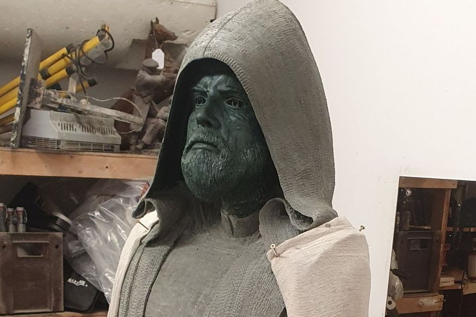 The face of Luke Skywalker.