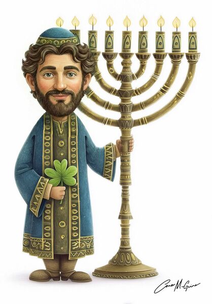 Ireland's historical relationship with Jews is more complicated and perhaps compromised than we like to admit. Illustration: Conor McGuire