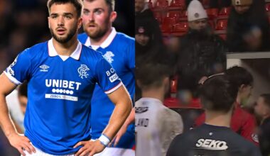 "Il mérite une sanction pour cela" : auteur d'un mauvais geste, Nicolas Raskin au cœur d'une polémique en Écosse (VIDÉO)