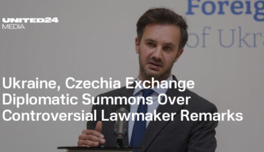 Ukraine, Czechia Exchange Diplomatic Summons Over Controversial Lawmaker Remarks — UNITED24 Media