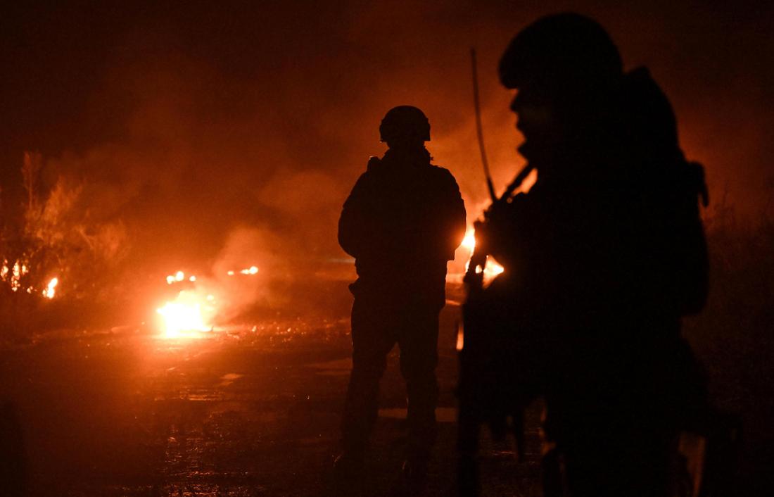 Ukraine-Krieg: Russische Soldaten in der Region Pokrowsk.