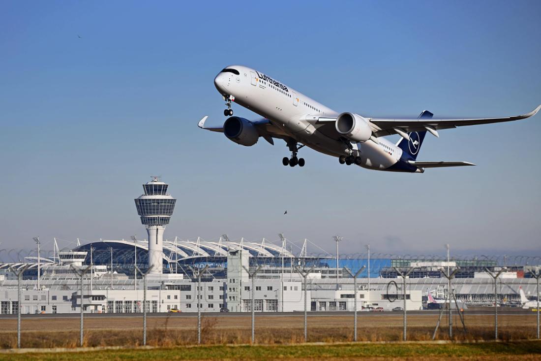 Flugzeuge am Munich Airport 