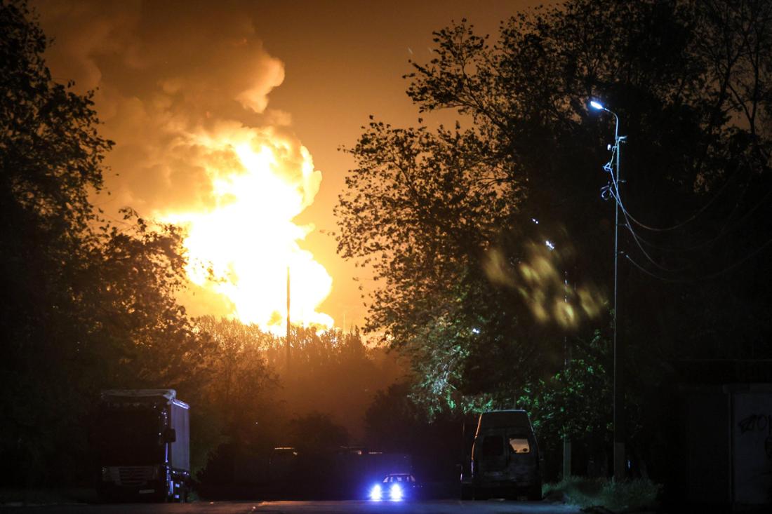 Immer wieder brennen in Russland Öldepots nach ukrainischen Angriffen – jetzt in der Region Wolgograd (Archivbild). 
