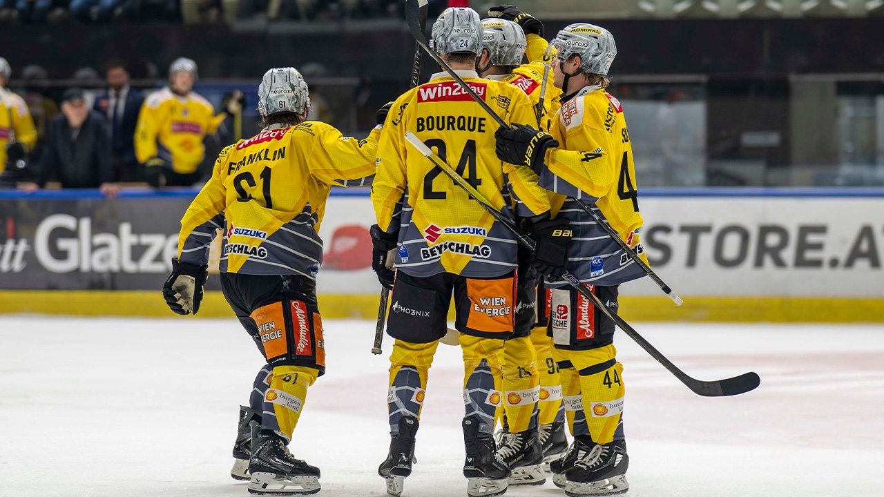 Vienna Capitals legen im Rennen um das Pre-Playoff vor