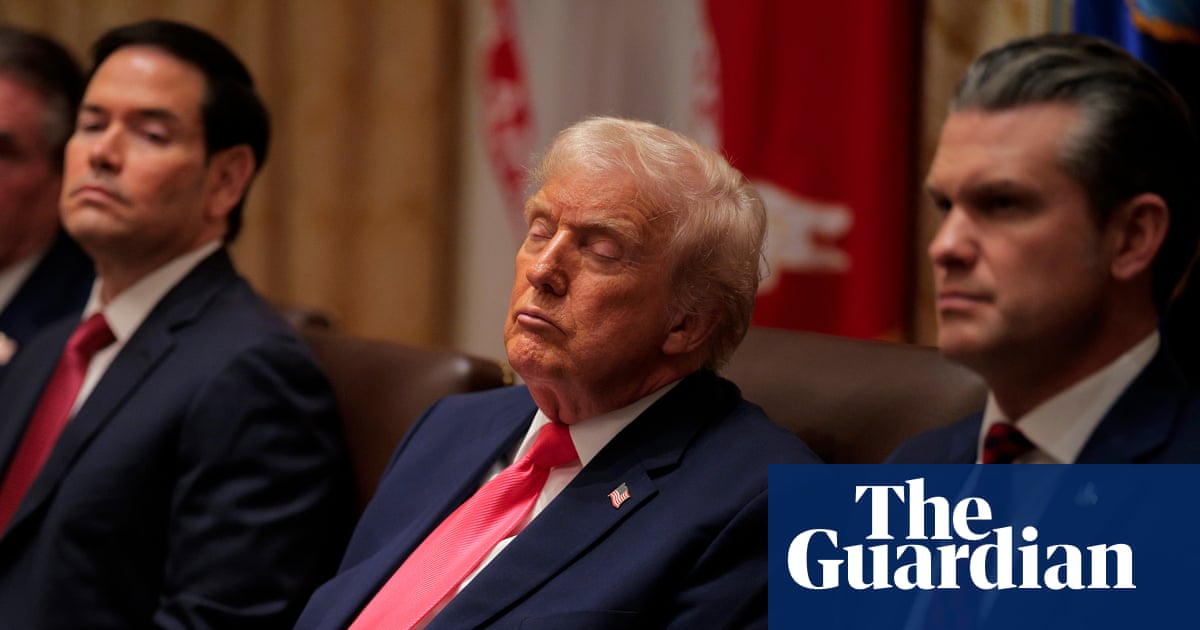 Trump news at a glance: president denies falling asleep in public meetings as he defends ‘perfect’ health | Trump administration