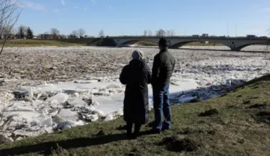 Ice Formation Will Continue on the Rivers of Latvia