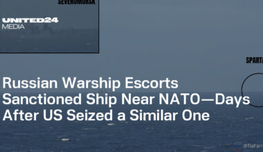 Russian Warship Escorts Sanctioned Ship Near NATO—Days After US Seized a Similar One — UNITED24 Media
