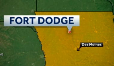 Natural gas leak in Fort Dodge caused by vehicle strike