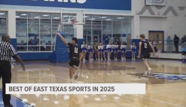 2025 IN REVIEW: Taking a look back at biggest sports stories in East Texas