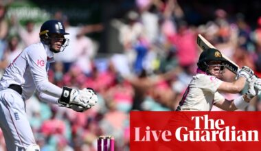 Australia v England: fifth Ashes Test, day three – live | Ashes 2025-26