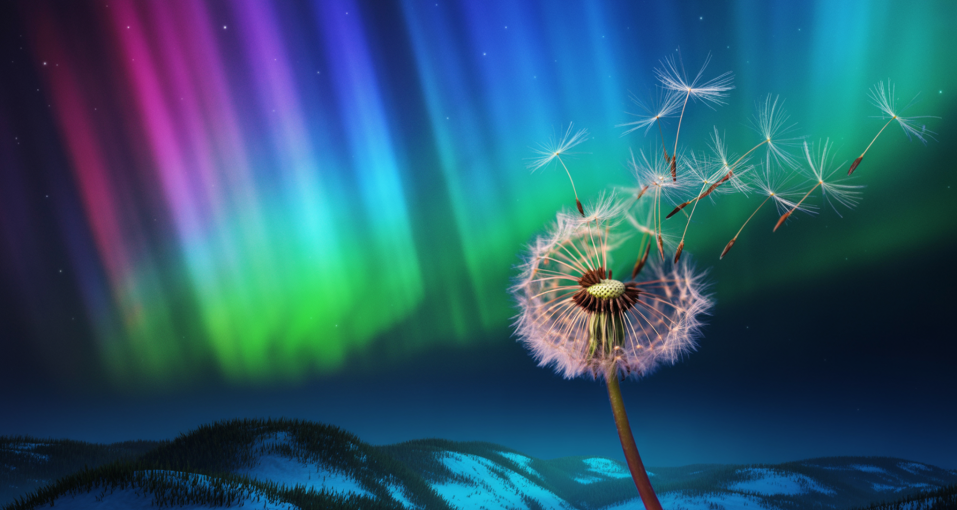 Pusteblume: Wenn der Himmel spricht: Polarlichter über Österreich