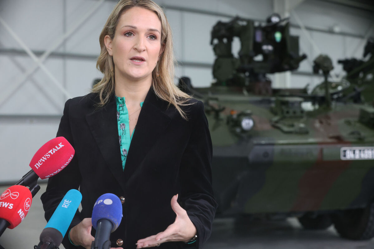 Minister for Defence and Foreign Affairs, Helen McEntee. A recent IIEA paper proposed that the Government should draft a National Security Strategy. File photo: Eamonn Farrell/© RollingNrews.ie