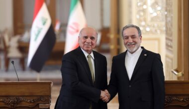 Iraqi Foreign Minister Fuad Hussein in Tehran to help calm tension between US and Iran