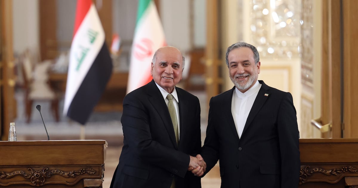 Iraqi Foreign Minister Fuad Hussein in Tehran to help calm tension between US and Iran