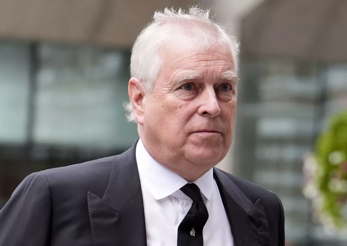 The former prince Andrew