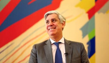 Portugal submits Centeno's candidacy for ECB vice-presidency