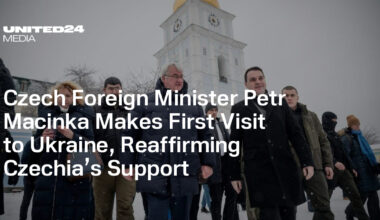 Czech Foreign Minister Petr Macinka Makes First Visit to Ukraine, Reaffirming Czechia’s Support — UNITED24 Media