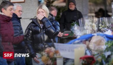 Brand in Crans-Montana - «Noch nicht der Moment zu gehen»: Wie Junge um die Opfer trauern - News