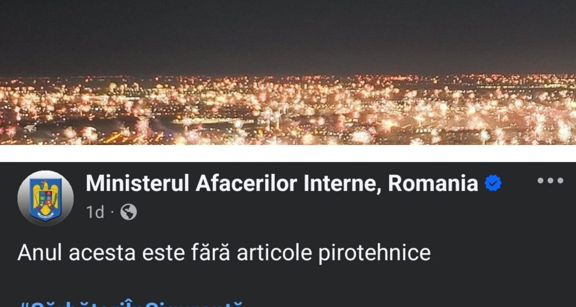 PMB și MAI nu-s prieteni pe Facebook